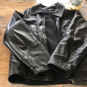 Leather jacket